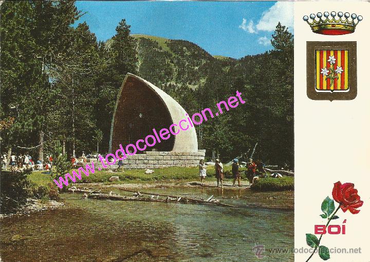 Postales: VALL DE BOI - PIRINEO CATALAN - PARQUE NACIONAL DE AIGUES TORTES (POSTAL DE 1969)