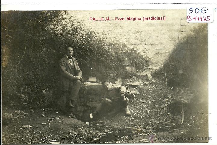 Postcards: (PS-44485)POSTAL FOTOGRAFICA DE PALLEJA-FONT MAGINA(MEDICINAL)