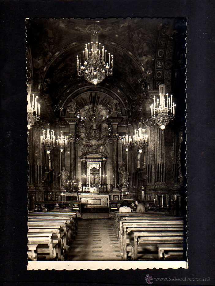 Postkarten: Postal de Tortosa. Catedral Capilla de la Cinta. Escrita 1951.