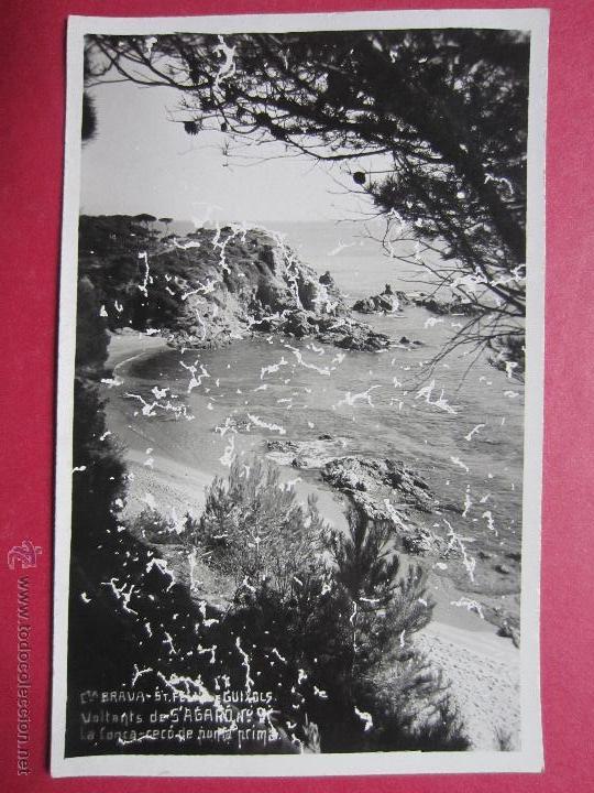 Postales: SAN FELIU DE GUIXOLS - S'AGARO. VOLTANTS. N&ordm;9. (ESCRITA 1944).