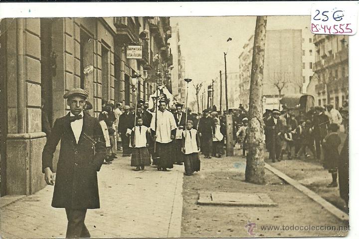 Postkarten: (PS-44555)POSTAL FOTOGRAFICA DE BARCELONA-PROCESION