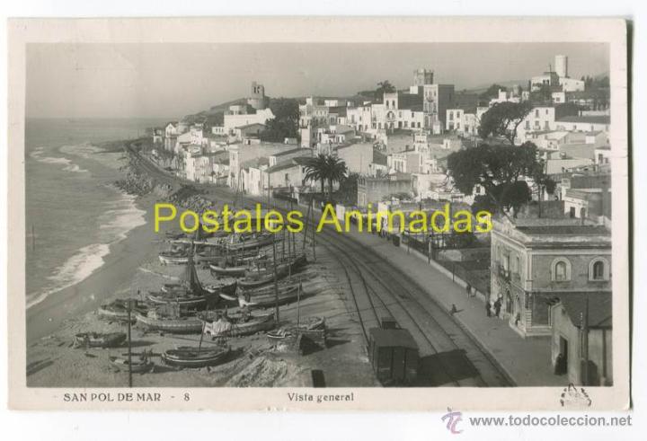 Cartoline: a02978 San Pol De Mar - Vista General - Oriol N&ordm;8