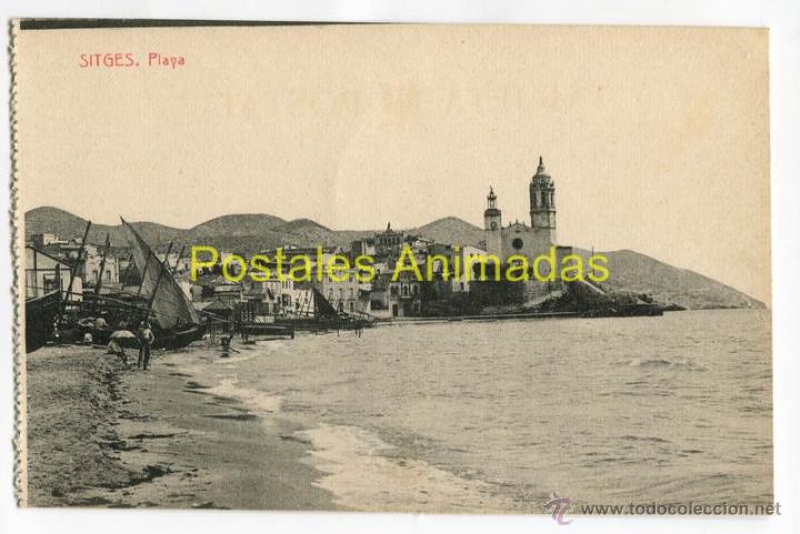 Postales: a02603 Sitges - Playa - Thomas - Foto 1