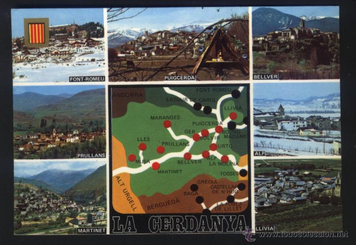 Postales: A-1180- GIRONA. LA CERDANYA. - Foto 1
