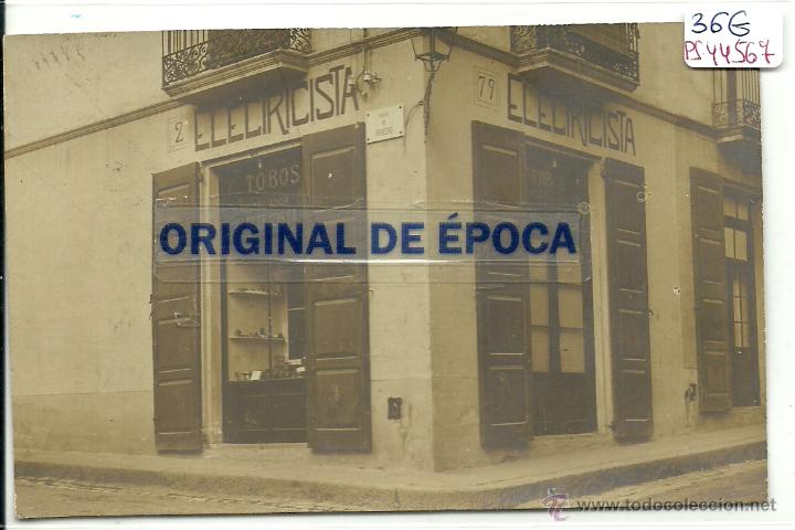 Postcards: (PS-44567)POSTAL FOTOGRAFICADE BARCELONA-TOBOS ELECTRICISTA.CALLE DE RIVERO