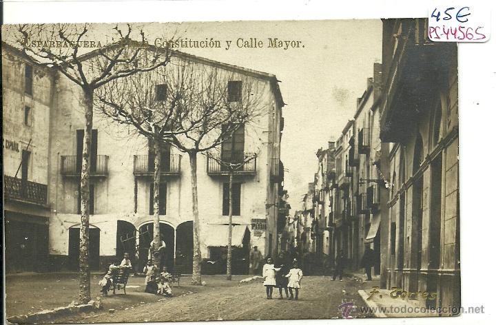 Postkarten: (PS-44565)POSTAL FOTOGRAFICA DE ESPARRAGUERA-PLAZA CONSTITUCION Y CALLE MAYOR