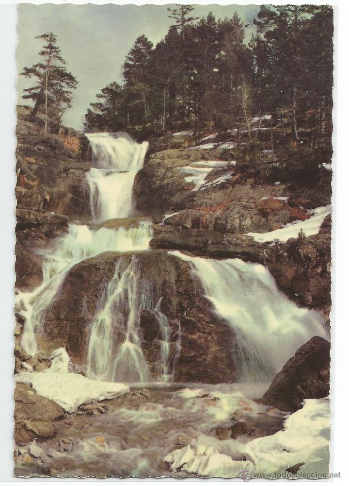 Postales: VALLE DE BOHI N&ordm; 5012 .- CASCADA DEL TOLL DEL MAS .- EDICIONES GARCIA GARRABELLA