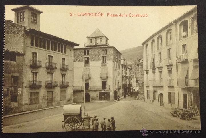 Postales: CAMPRODON. PLASSA DE LA CONSTITUCI&Oacute;. (THOMAS, 3578) - Foto 1