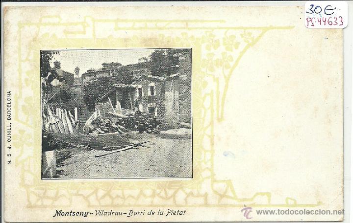 Postkarten: (PS-44633)POSTAL DE VILADRAU-BARRI DE LA PIETAT