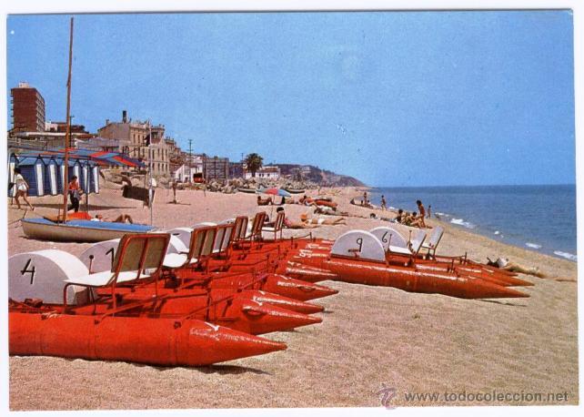 Postales: PLAYA DE **CANET DE MAR** 1967 - Foto 1