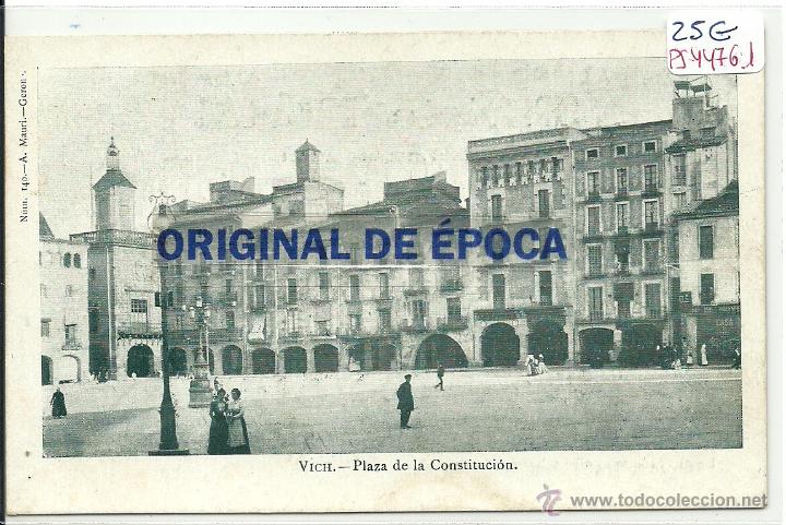 Postkarten: (PS-44761)POSTAL DE VICH-PLAZA DE LA CONSTITUCION.FOTOTIPIA A.MAURI