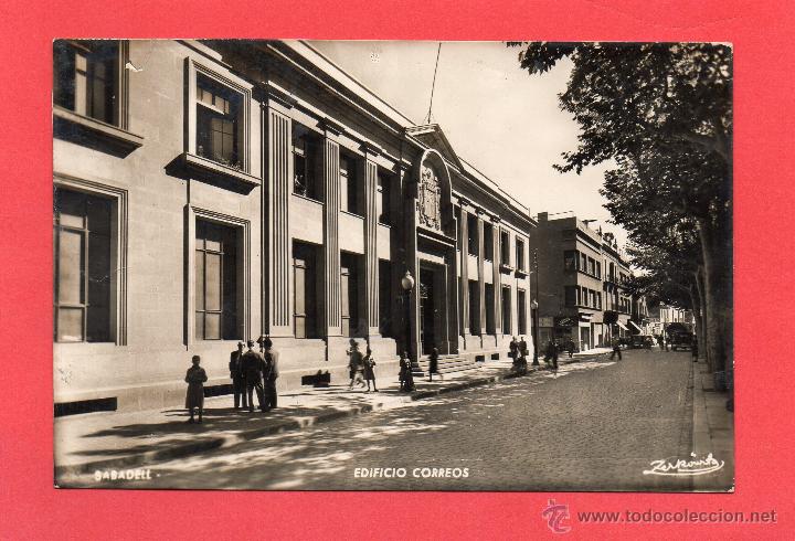 Postales: sabadell. edificio correos. zerkowitz - Foto 1
