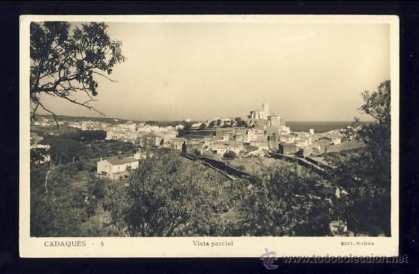 Postales: Postal de CADAQUES: Vista parcial (Ed. Nadal num. 4)