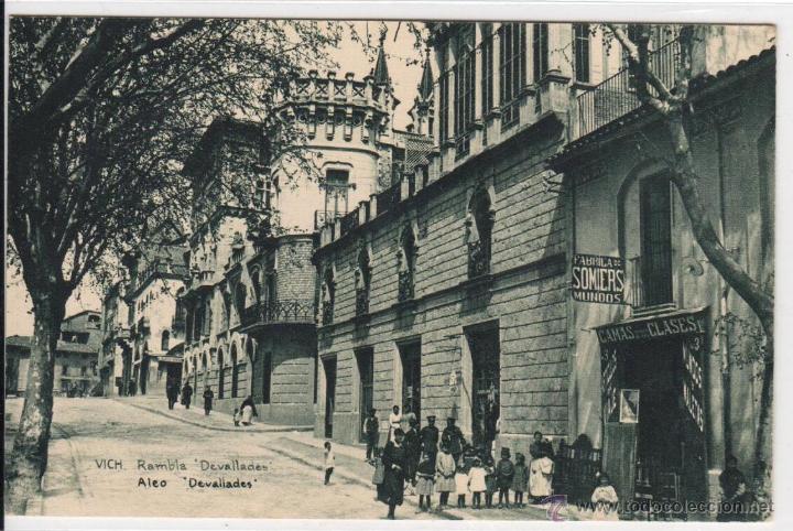 Postales: Vic - Osona - Rambla Devallades - Ediciones Mumbru - Foto 1
