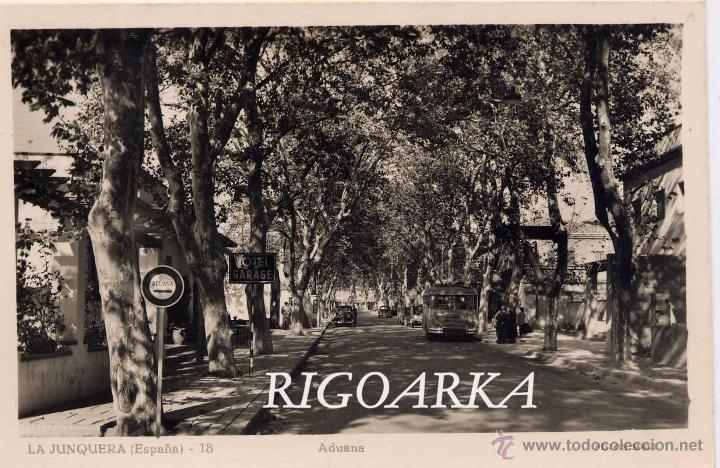 Postales: LA JUNQUERA (GERONA).- ADUANA - Foto 1