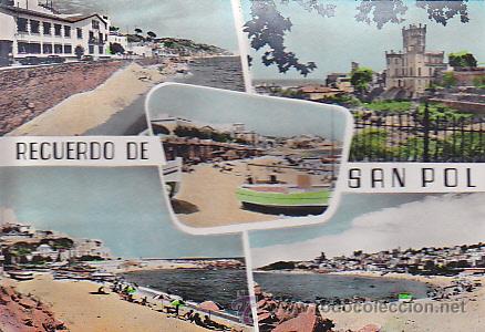 Cartes Postales: POSTAL SAN POL DE MAR VISTAS PARCIALES