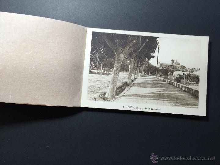 Postales: Bloc de postals Vistes de la Ciutat de Vich. Vic. - Foto 2