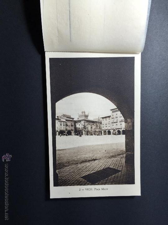 Postales: Bloc de postals Vistes de la Ciutat de Vich. Vic. - Foto 3