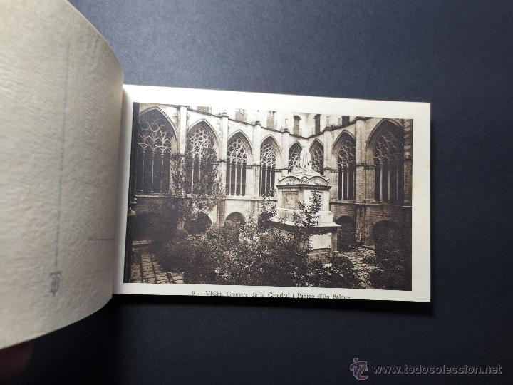 Postales: Bloc de postals Vistes de la Ciutat de Vich. Vic. - Foto 10