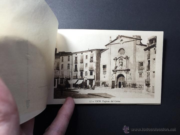 Postales: Bloc de postals Vistes de la Ciutat de Vich. Vic. - Foto 13