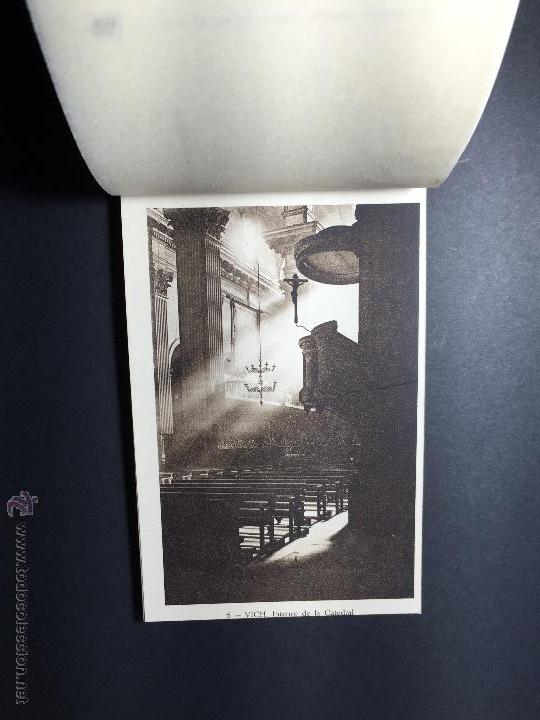 Postales: Bloc de postals Vistes de la Ciutat de Vich. Vic. - Foto 23