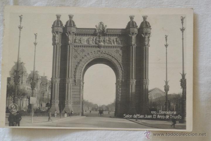 Postales: Postal Arco Triunfo Barcelona - Foto 1