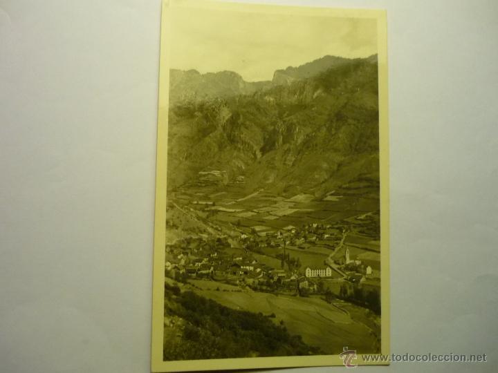 Postales: postal espot.-vista general.-hotel saurat.-