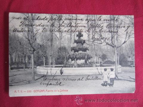 Postales: GERONA - FUENTE DE LA DEHESA - Foto 1