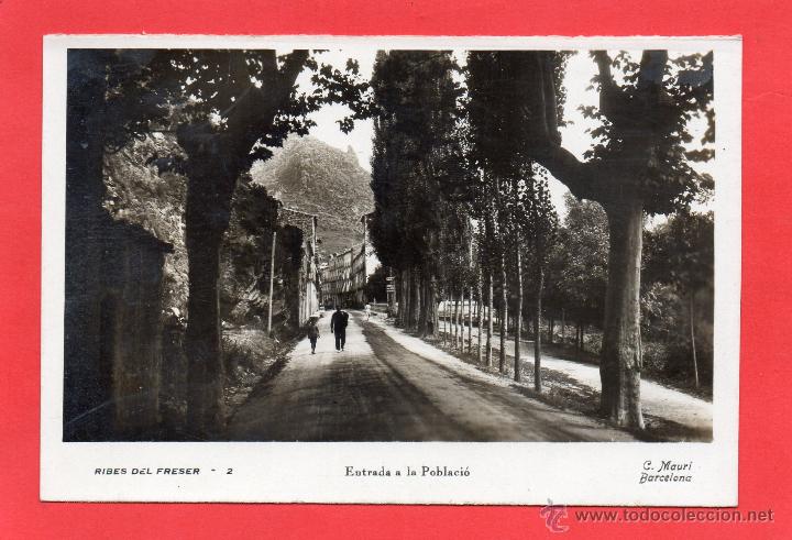 Postales: ribas. 2 entrada a la poblaci&oacute;n. mauri - Foto 1