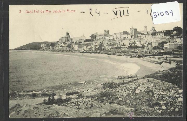 Postales: SANT POL DE MAR - 2 - DESDE LA PUNTA - THOMAS - (31054) - Foto 1