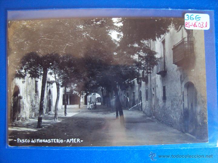 Postkarten: (PS-45031)POSTAL FOTOGRAFICA DE AMER-PASEO DEL MONASTERIO