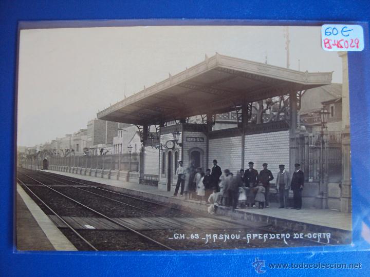 Postcards: (PS-45029)POSTAL FOTOGRAFICA DE MASNOU-APEADERO DE OCATA