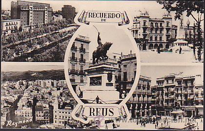 Postales: POSTAL REUS RECUERDO REUS - Foto 1