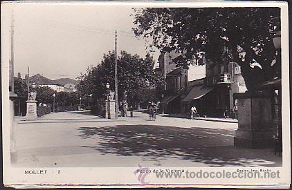 Postales: POSTAL MOLLET PASEO DE LA VICTORIA - Foto 1