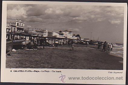 Postales: POSTAL CALAFELL PLAYA  PLAYA - Foto 1