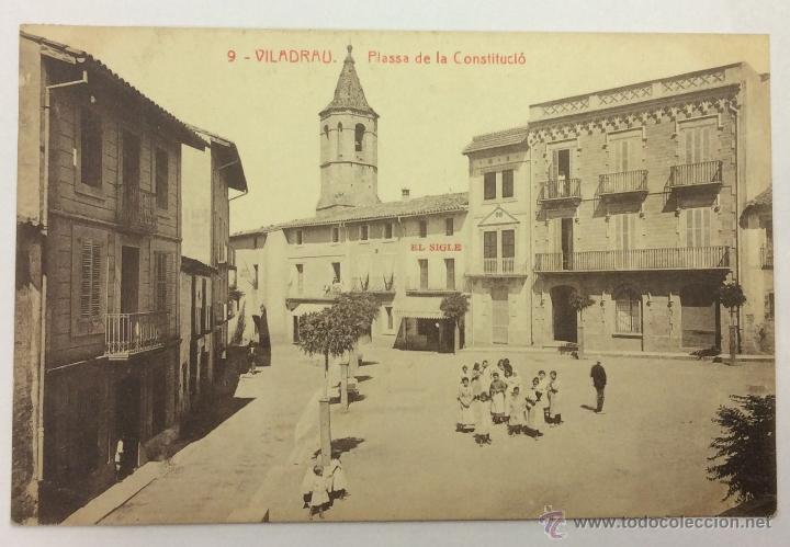 Postales: VILADRAU. PLASSA DE LA CONSTITUCI&Oacute;. N&ordm; 9. - Foto 1