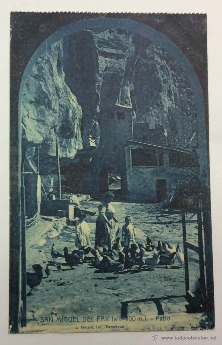 Postales: SAN MIGUEL DEL FAY. SANT MIQUEL DEL FAI. PATIO. L. ROISIN.
