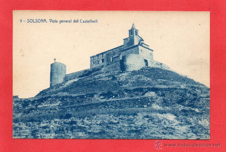 Postales: solsona. 9 vista general del castellvell - Foto 1