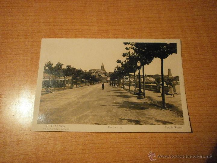 Postkarten: POSTAL PALAMOS PASSEIG. VDA.XARNACH-ESTANC FOT.L. ROISIN SIN CIRCULAR