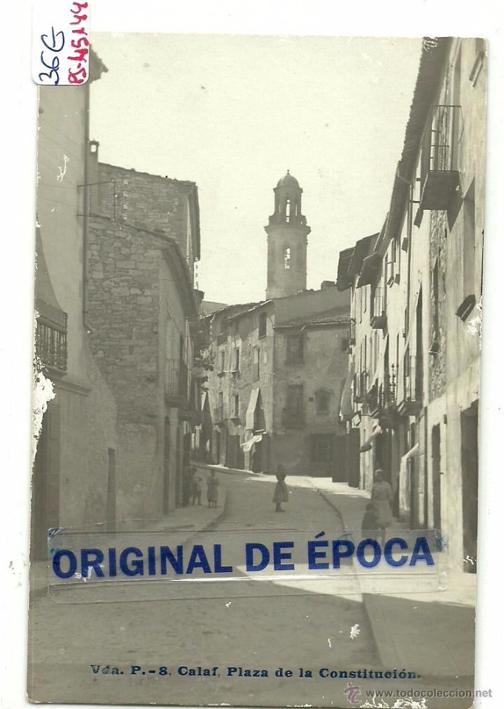 Postkarten: (PS-45144)POSTAL FOTOGRAFICA DE CALAF-PLAZA DE LA CONSTITUCION