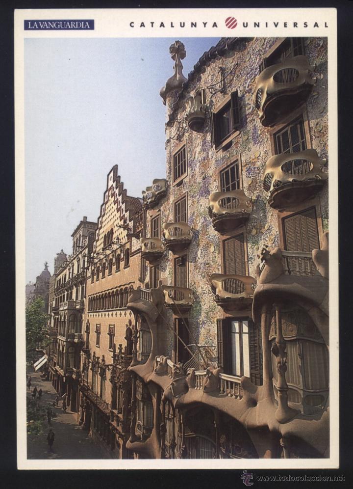 Postales: A-1459- CATALUNYA UNIVERSAL. BARCELONA. EIXAMPLE - Foto 1