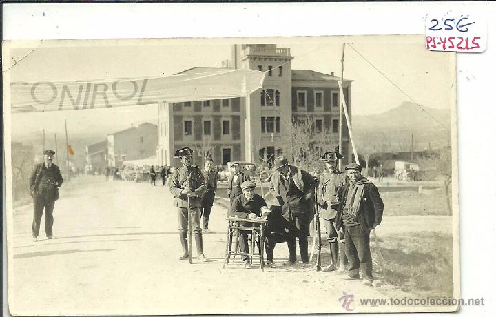 Postkarten: (PS-45215)POSTAL FOTOGRAFICA DESCONOCIDA-CONTROL REAL AUTOMOVIL CATALUNYA