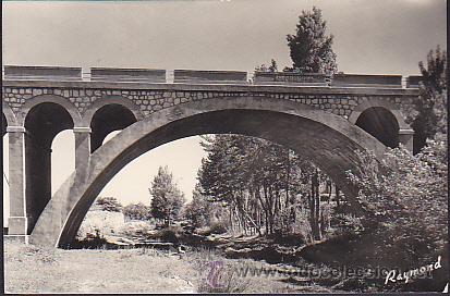Postcards: POSTAL LA CENIA PUENTE Y PAISAJE DEL RIO CENIA