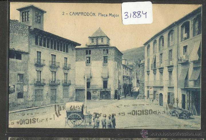 Postales: CAMPRODON - 2 - PLA&Ccedil;A major - THOMAS - (31884) - Foto 1