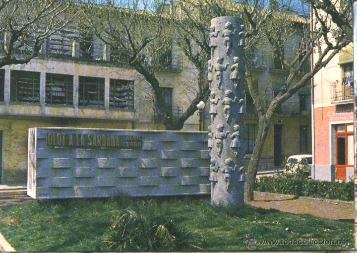 Postales: OLOT - MONUMENTO A LA SARDANA - Foto 1