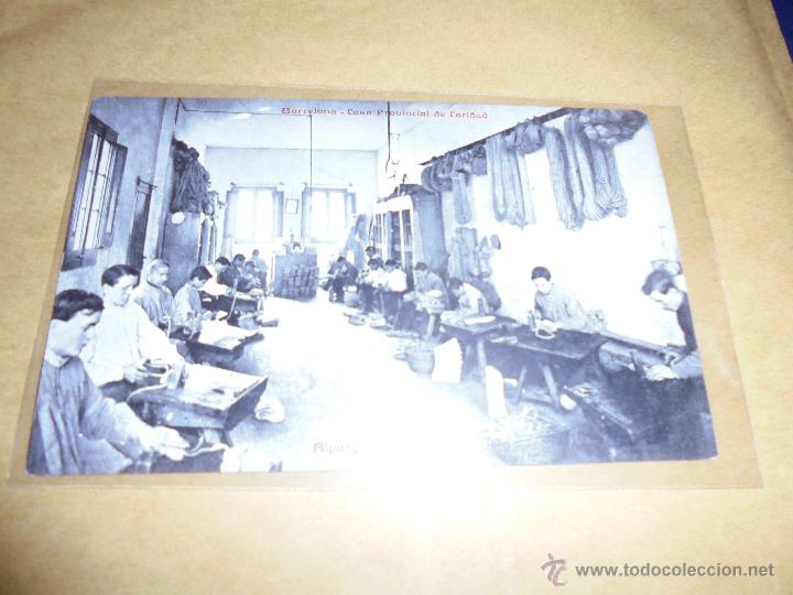 Postcards: BARCELONA- CASA PROVINCIAL DE CARIDAD - ALPARGATERIA  14X9 CM.