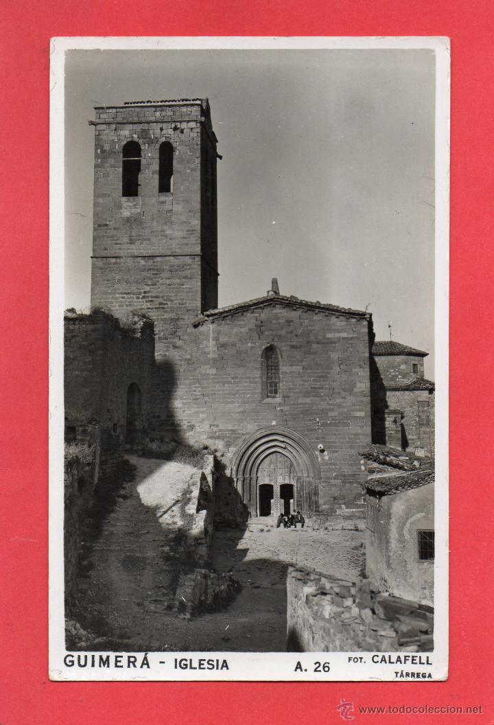 Postales: guimera. a 26 iglesia. f calafell