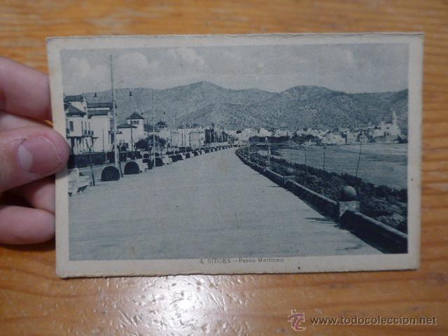 Postales: Antigua postal de sitges - Foto 1