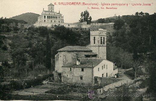 Postcards: VALLVIDRERA-IGLESIA Y QUINTA JOANA-6-- ROISIN