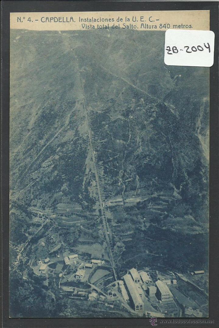 Postales: CAPDELLA - 4 - EL SALTO E INSTALACIONES DE LA U.E.C. - THOMAS - (ZB-2004) - Foto 1